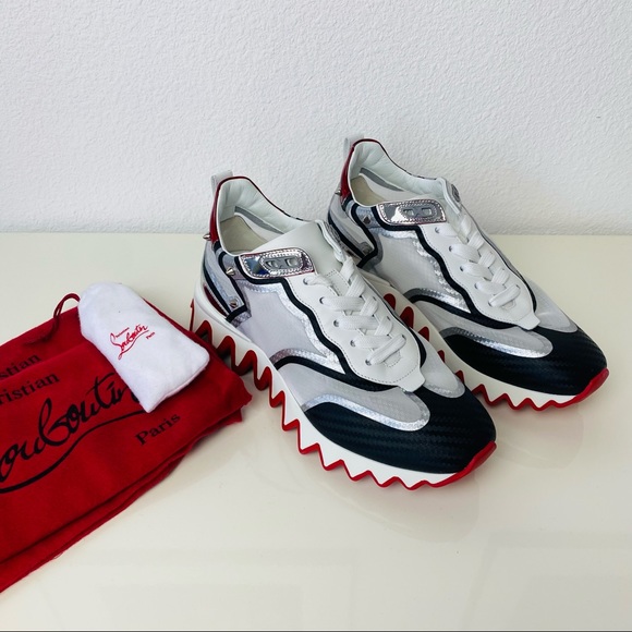 Christian Louboutin Shoes - Christian Louboutin Sharkina Spike Low Top Sneaker